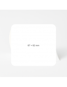 Lipnios etiketės 67x62mm...