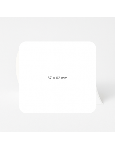 Lipnios etiketės 67x62mm Vellum (1... Lipnios etiketės 67x62mm Vellum (1...