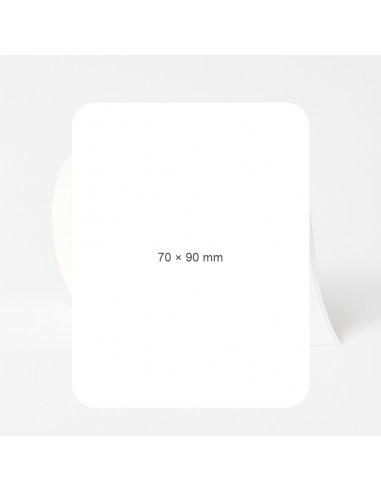 Lipnios etiketės 70x90mm Vellum (1...