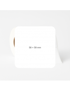 Lipnios etiketės 58x59mm...