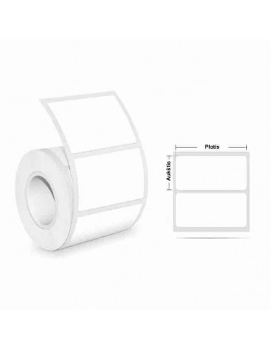 Lipnios etiketės 39x30mm Vellum (1...