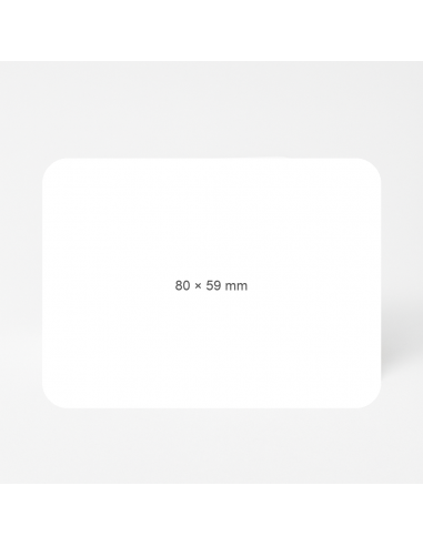 Lipnios etiketės 80x59mm Vellum (1...