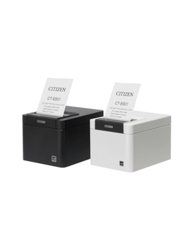 Citizen CT-E601, 8 dots/mm (203 dpi), cutter, USB, black