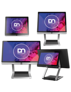 Diebold Nixdorf D1156, 39.6 cm (15,6), Projected Capacitive, Full HD, USB, USB-C, silver