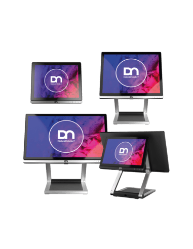 Diebold Nixdorf D1156, 39.6 cm (15,6), Projected Capacitive, Full HD, USB, USB-C, silver