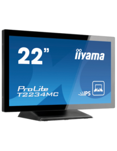 iiyama ProLite T2254MSC-B2AG, 54.6cm (21.5), Projected Capacitive, 10 TP, Full HD, USB, kit (USB), black