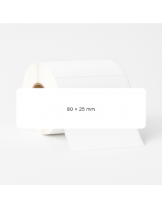 Lipnios etiketės 80x25mm....