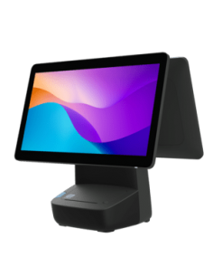 HiStone LUNA S, HK528 w Printer, 39.6 cm (15,6), Full HD, USB, RS232, Ethernet, Intel Celeron J, SSD, black