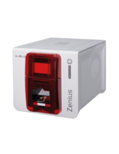 Evolis Zenius Classic GO PACK, single sided, 12 dots/mm (300 dpi), USB, red