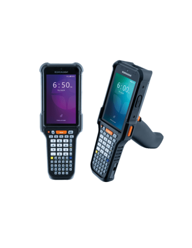 Datalogic Falcon X60, 4.3" display, long range 2D imager, 53-key alphanumeric keypad, pistol grip, 8GB RAM, 128GB storage, Wi-F