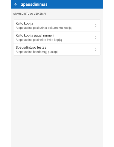 Kasos aparato MiniPOS aptarnavimas...