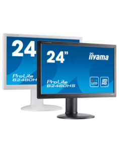 iiyama ProLite XB2497HSN-B1, 23.8", 16:9, 1920x1080 pixels, 1500:1, 350 cd, 178/178°, 1ms, Display Port, HDMI, USB, VESA, blac