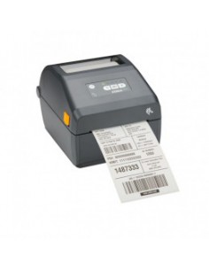 Lipdukų spausdintuvas Zebra ZD421c, cartridge, 8 dots/mm (203 dpi), RTC, EPLII, ZPLII, USB, USB Host, BT (BLE), grey