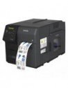 Spalvoti lipdukų spausdintuvai Epson ColorWorks C7500, cutter, disp., USB, Ethernet, black