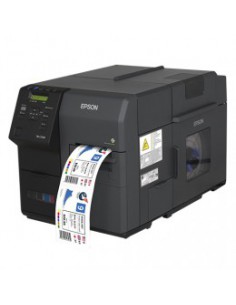 Epson ColorWorks C7500G, cutter, disp., USB, Ethernet, black