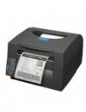 Staliniai lipdukų spausdintuvai Citizen CL-S521II, 8 dots/mm (203 dpi), EPLII, ZPLII, Datamax, multi-IF (Ethernet), black