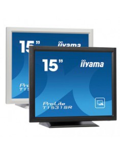 iiyama ProLite T1521MSC, 38.1 cm (15), Projected Capacitive, 10 TP, black