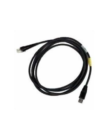 USB-cable, Straight, 3m, black