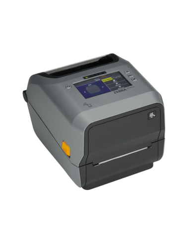 Zebra ZD621t, 8 dots/mm (203 dpi), peeler, disp. (colour), RTC, USB, USB Host, RS232, BT, Ethernet, Wi-Fi, grey