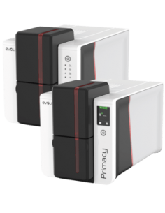 Evolis Primacy 2 Simplex, Go Pack single sided, 12 dots/mm (300 dpi), USB, Ethernet, red