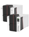 Evolis Primacy 2 Simplex, Go Pack single sided, 12 dots/mm (300 dpi), USB, Ethernet, red