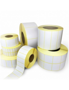 Lipnios etiketės 52x30mm. Polipropilenas. Pastiprinti klijai (RH1)