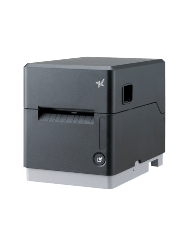 Star mC-Label3, CloudPRNT, labels, Receipt roll, 8 dots/mm (203 dpi), cutter, linerless, USB, USB-C, BT, Ethernet, grey