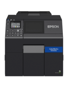 ColorWorks D6500 dye ink, cutter, disp., USB, Ethernet, black