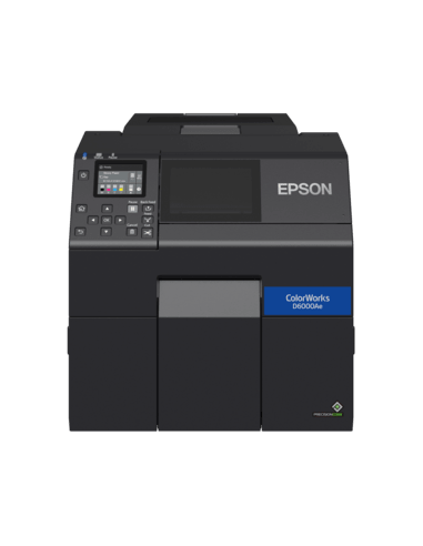 ColorWorks D6500 dye ink, cutter, disp., USB, Ethernet, black