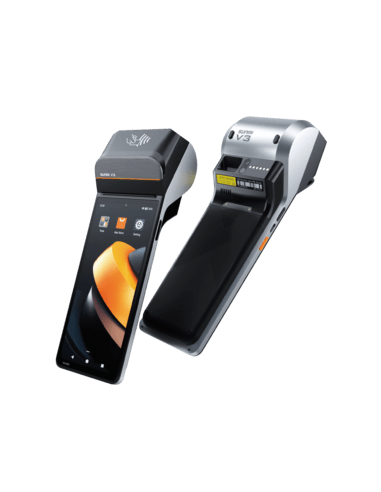 SUNMI V3, SUNMI OS, A13, USB-C, BT (BLE, 5.0), Wi-Fi, 4G, NFC