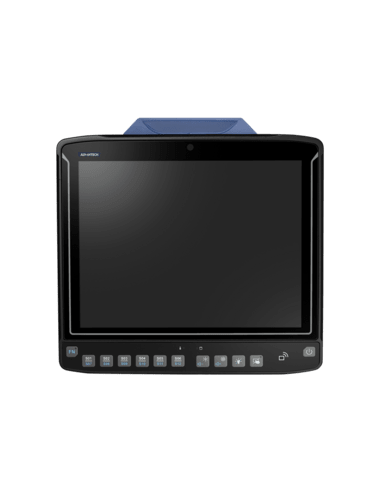 Advantech DLT-V7312P, 30,7cm (12,1), Projected Capacitive, USB, RS232, BT, Ethernet, Wi-Fi, NFC, 11 IoT Enterprise, black