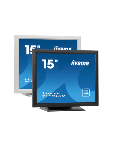 iiyama ProLite T1521MSC-B2, 38.1 cm (15), Projected Capacitive, 10 TP, kit (USB), black