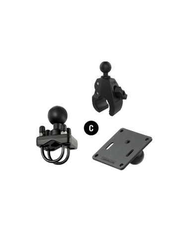 RAM Mounts Round Double Ball Base