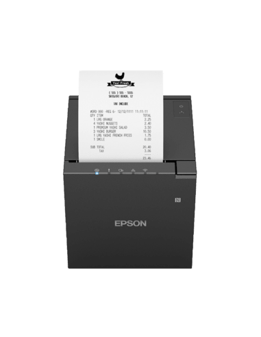 Epson TM-m30III, 8 dots/mm (203 dpi), cutter, USB, USB-C, Ethernet, Wi-Fi, NFC, black